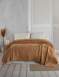 L'essentiel linge de maison Manta Sirius Mostaza